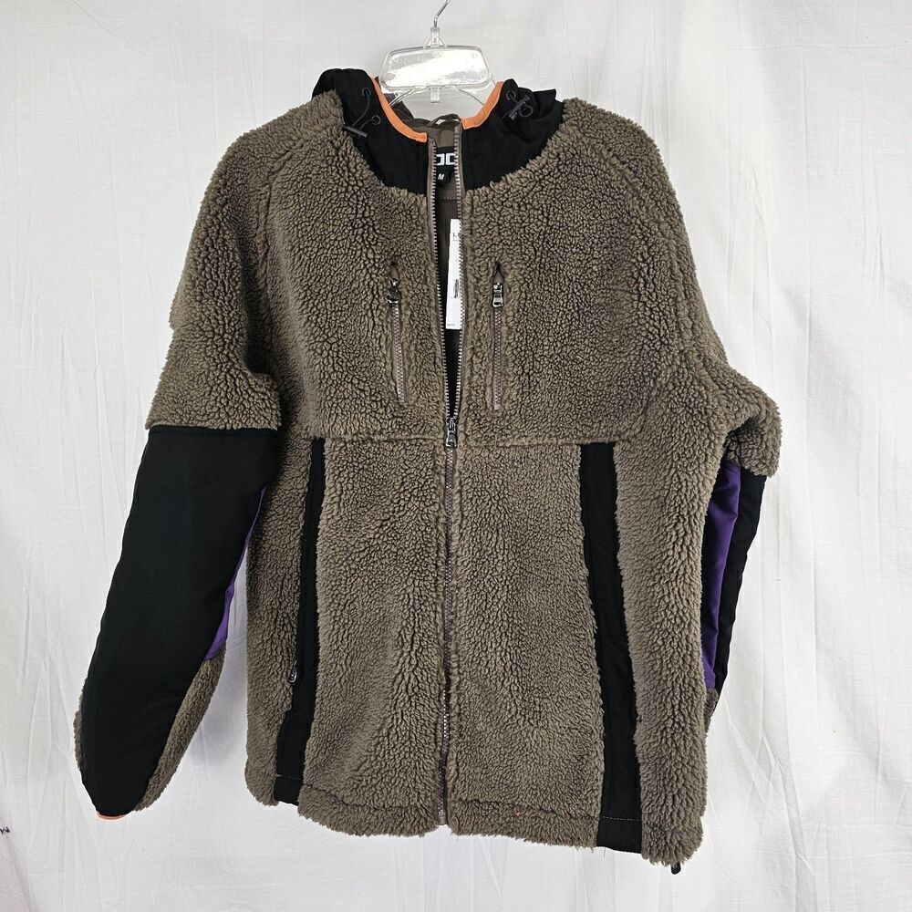 JORDAN CRAIG MERCER SHERPA HOODIE Medium WINTER MENS SNOW JACKET